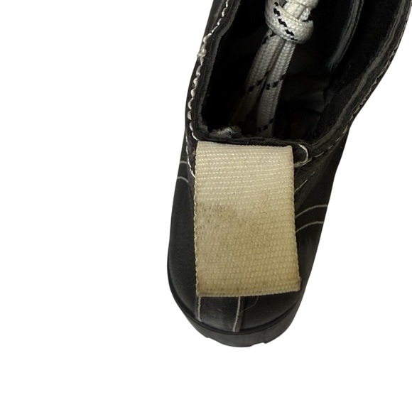 Seven 7 Black Lace-Up Ankle Boots. Size 11 - Picture 8 of 10